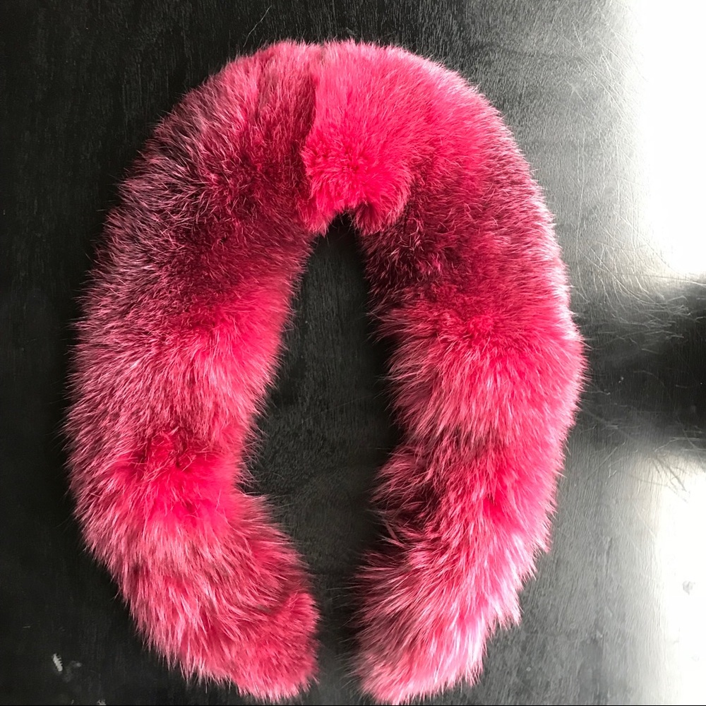 Andrew Marc Fox Fur Scarf
